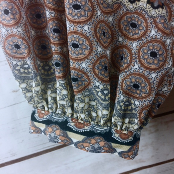 Anthropologie Allison NY Tiled Drop Waist Dress - Picture 3 of 7